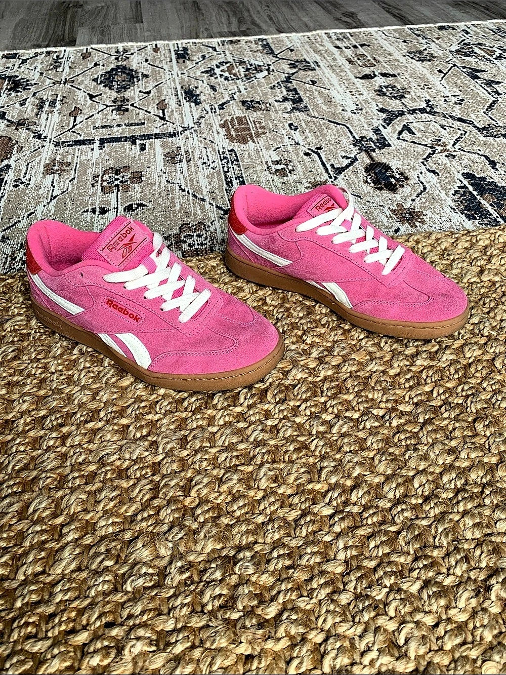 Reebok Club C Grounds UK Pink Sneakers